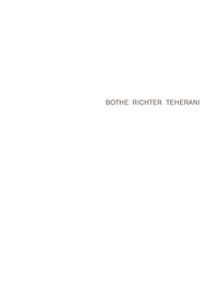 Cover image: Bothe Richter Teherani 1st edition 9783764366292