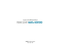 Imagen de portada: Frank Gehry MARTa Herford 1st edition 9783764371623