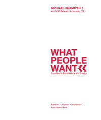 Imagen de portada: What People Want 1st edition 9783764372767