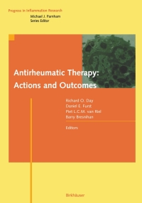 Cover image: Antirheumatic Therapy: Actions and Outcomes 1st edition 9783764365950