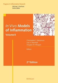 Cover image: In Vivo Models of Inflammation 2nd edition 9783764377571