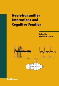 Cover image: Neurotransmitter Interactions and Cognitive Function 1st edition 9783764377717