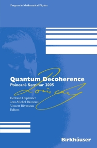 Imagen de portada: Quantum Decoherence 9783764378073