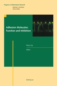 Cover image: Adhesion Molecules: Function and Inhibition 1st edition 9783764379742