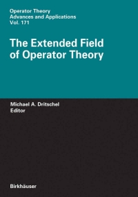 Cover image: The Extended Field of Operator Theory 1st edition 9783764379797