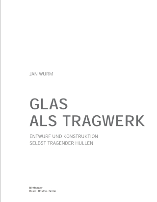 Titelbild: Glas als Tragwerk 1st edition 9783764376079