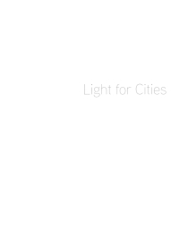 Cover image: Light for Cities 1st edition 9783764376291