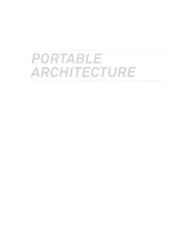Immagine di copertina: Portable Architecture 1st edition 9783764383244