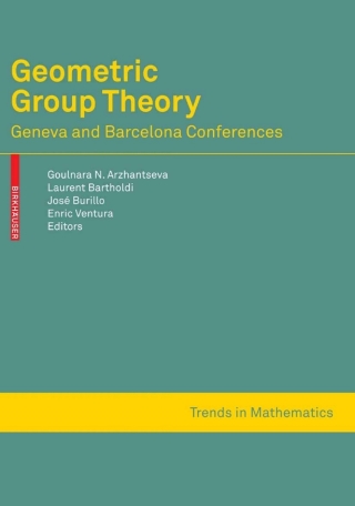 Immagine di copertina: Geometric Group Theory 1st edition 9783764384111
