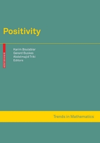 Cover image: Positivity 1st edition 9783764384777