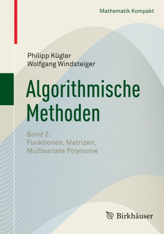 Imagen de portada: Algorithmische Methoden 9783764385156