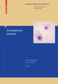 صورة الغلاف: Occupational Asthma 1st edition 9783764385552