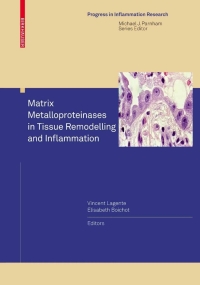 Imagen de portada: Matrix Metalloproteinases in Tissue Remodelling and Inflammation 1st edition 9783764385842