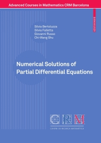 Titelbild: Numerical Solutions of Partial Differential Equations 9783764389390