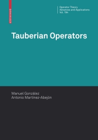 Cover image: Tauberian Operators 9783764389970