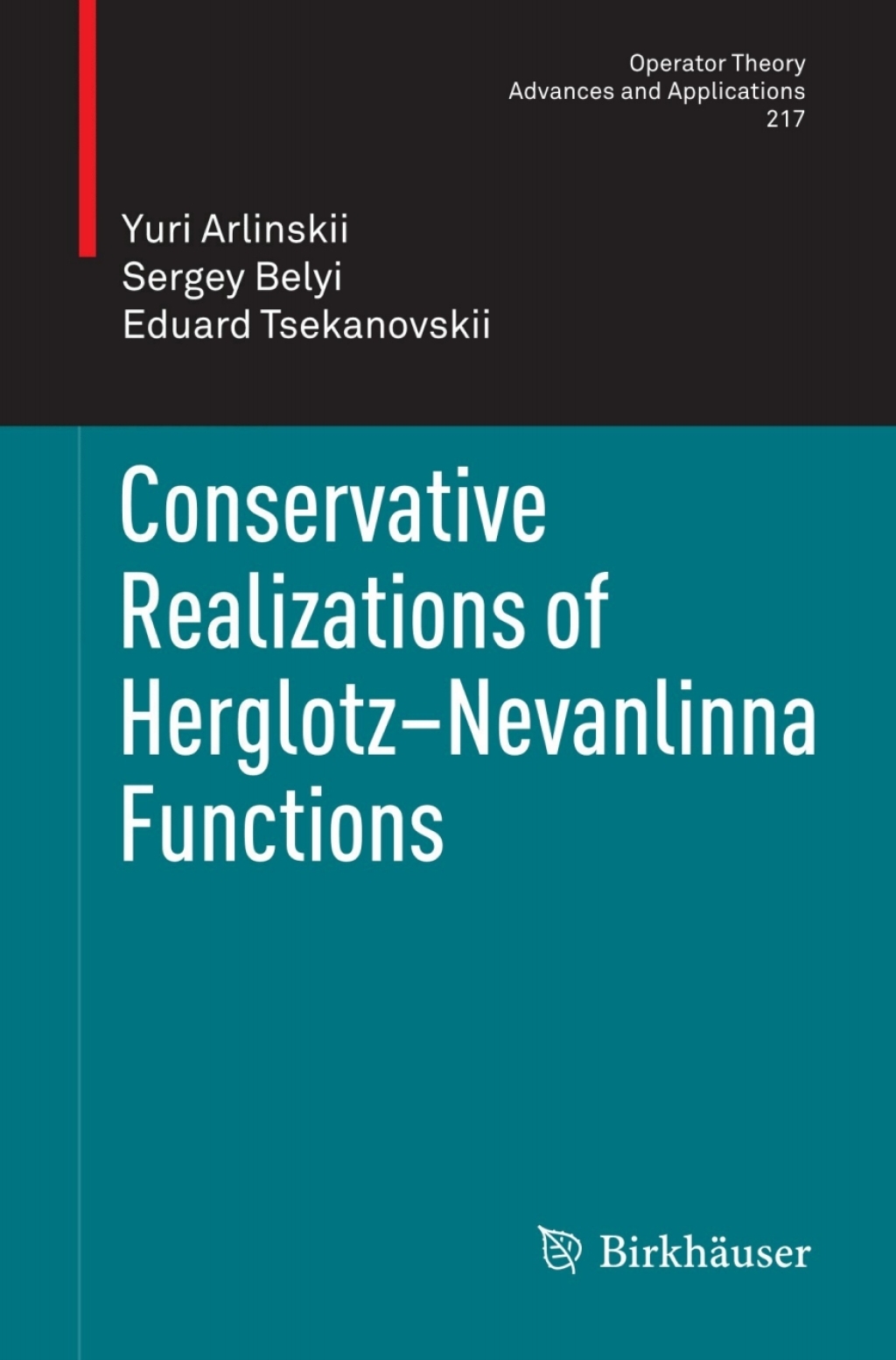 Conservative Realizations of Herglotz-Nevanlinna Functions