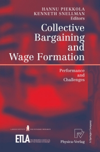 Imagen de portada: Collective Bargaining and Wage Formation 1st edition 9783790815580