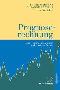 Cover image: Prognoserechnung 6th edition 9783790802160