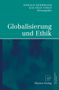 Imagen de portada: Globalisierung und Ethik 1st edition 9783790802474