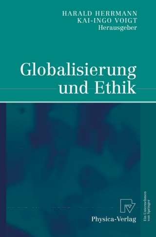 Imagen de portada: Globalisierung und Ethik 1st edition 9783790802474