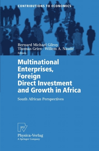 Imagen de portada: Multinational Enterprises, Foreign Direct Investment and Growth in Africa 1st edition 9783790802764