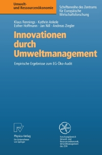 Cover image: Innovationen durch Umweltmanagement 9783790815610