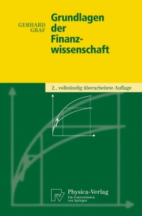 صورة الغلاف: Grundlagen der Finanzwissenschaft 2nd edition 9783790815658