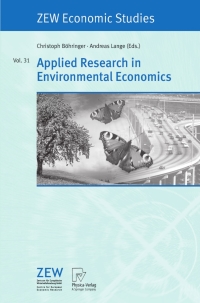 Imagen de portada: Applied Research in Environmental Economics 1st edition 9783790815870