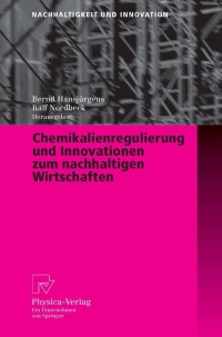 Cover image: Chemikalienregulierung und Innovationen zum nachhaltigen Wirtschaften 1st edition 9783790815979