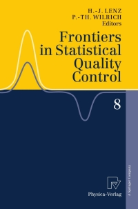 Imagen de portada: Frontiers in Statistical Quality Control 8 1st edition 9783790816860