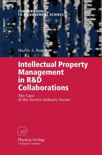 Cover image: Intellectual Property Management in R&D Collaborations 9783790817027