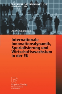 Omslagafbeelding: Internationale Innovationsdynamik, Spezialisierung und Wirtschaftswachstum in der EU 9783790817133