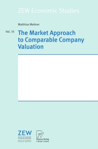 Cover image: The Market Approach to Comparable Company Valuation 9783790817225