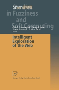 Cover image: Intelligent Exploration of the Web 1st edition 9783790815290