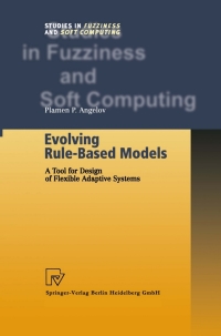 صورة الغلاف: Evolving Rule-Based Models 9783790814576