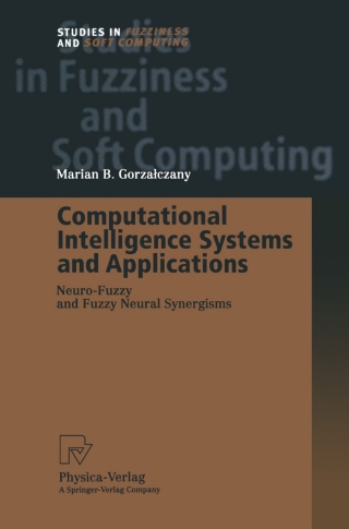 Cover image: Computational Intelligence Systems and Applications 9783790814392