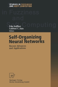 Imagen de portada: Self-Organizing Neural Networks 1st edition 9783790814170