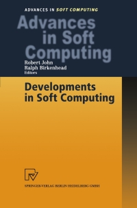 Imagen de portada: Developments in Soft Computing 1st edition 9783790813616