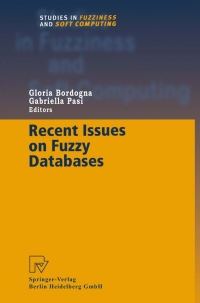 Omslagafbeelding: Recent Issues on Fuzzy Databases 1st edition 9783790813197