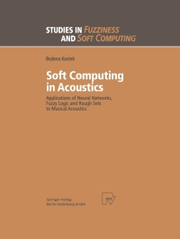 Immagine di copertina: Soft Computing in Acoustics 9783662130056