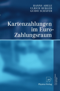 Cover image: Kartenzahlungen im Euro-Zahlungsraum 9783790819076