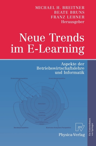 Imagen de portada: Neue Trends im E-Learning 1st edition 9783790819175
