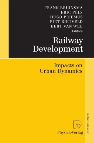 Imagen de portada: Railway Development 1st edition 9783790819717