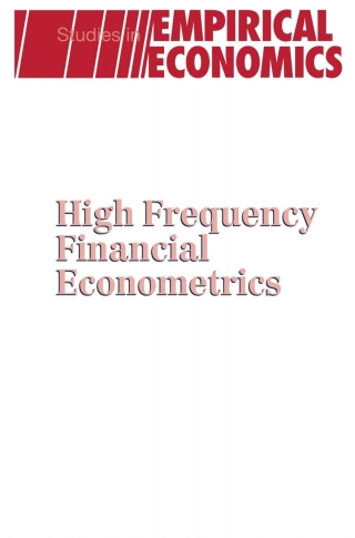 Cover image: High Frequency Financial Econometrics 1st edition 9783790819915