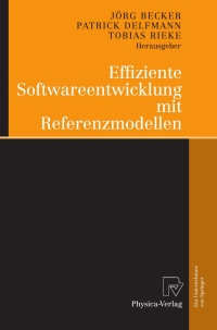 Cover image: Effiziente Softwareentwicklung mit Referenzmodellen 9783790819939