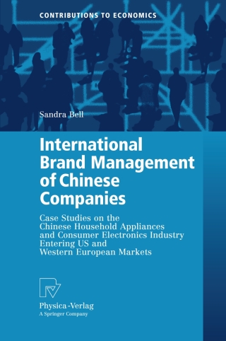 Cover image: International Brand Management of Chinese Companies 9783790820294