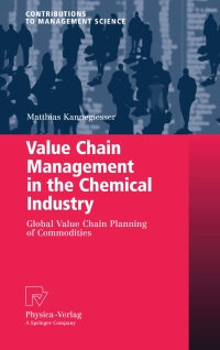 Omslagafbeelding: Value Chain Management in the Chemical Industry 9783790825503