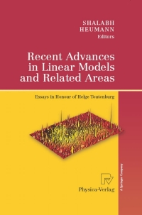 صورة الغلاف: Recent Advances in Linear Models and Related Areas 1st edition 9783790820638