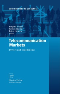 Imagen de portada: Telecommunication Markets 1st edition 9783790820812
