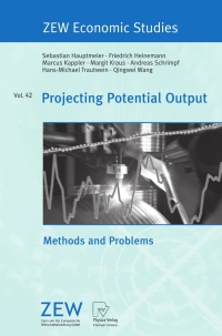 Imagen de portada: Projecting Potential Output 9783790821765